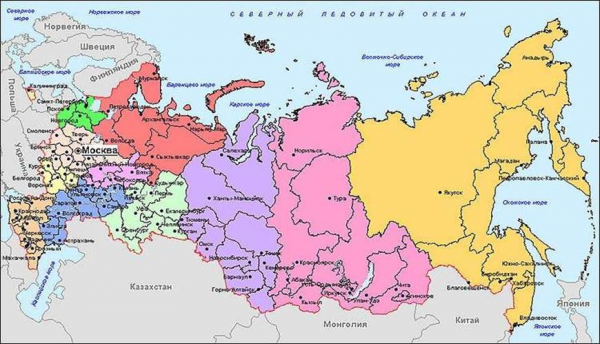 Контрольная работа: Социально-экономические показатели регионов России 1